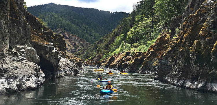 Paddling the Rogue