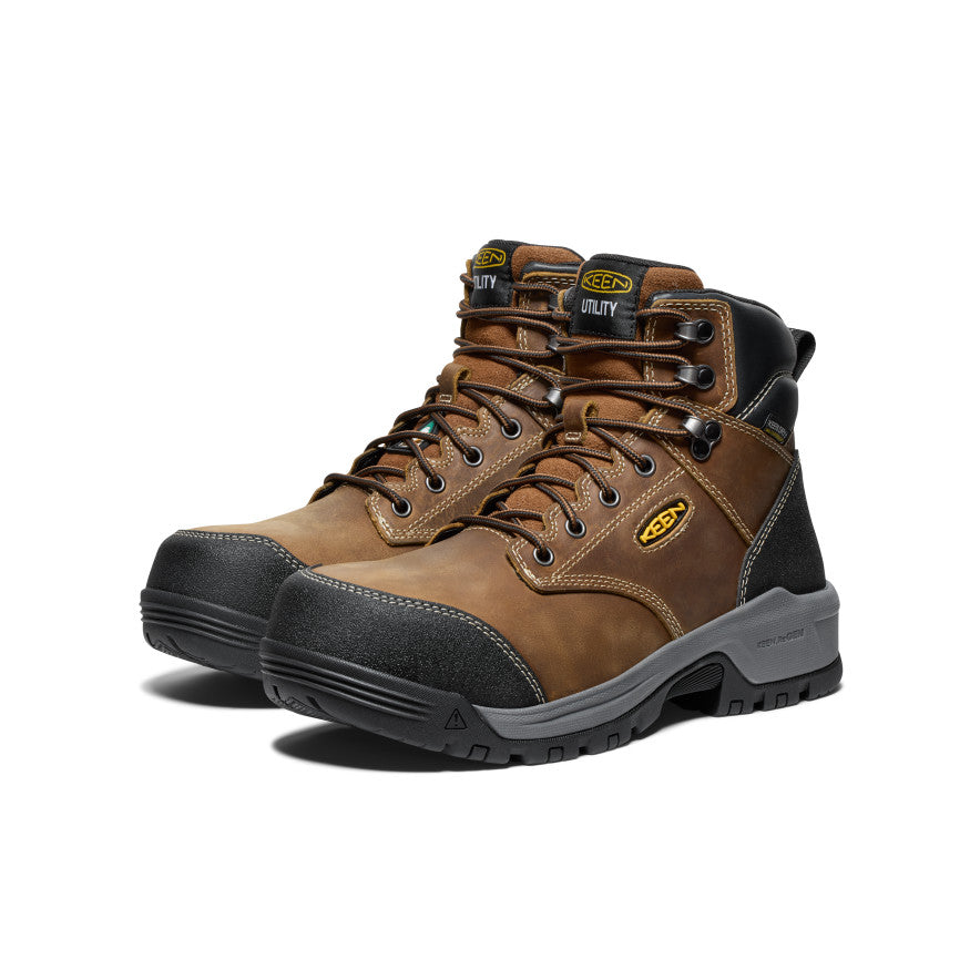 Men's CSA Evanston 6" Waterproof Boot (Carbon Toe) - Pair Angle Image