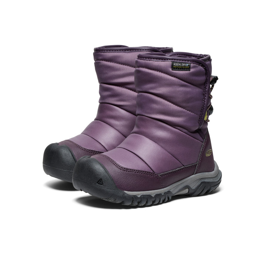 Little Kids' Puffrider Waterproof Winter Boot - Pair Angle Image