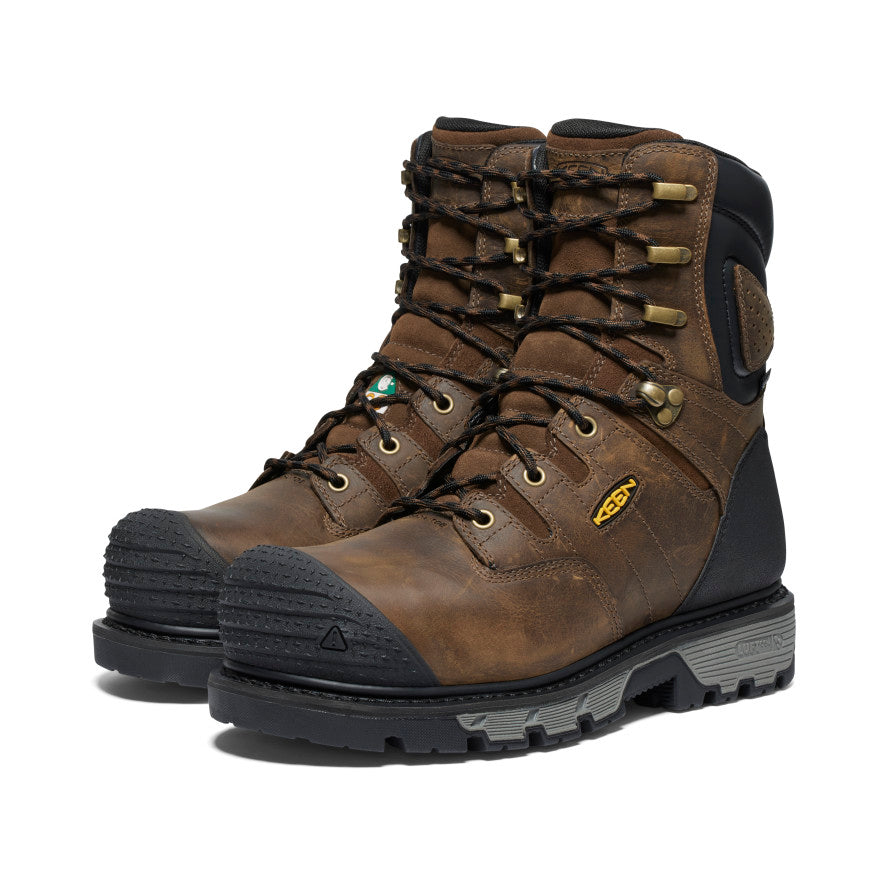 Men's CSA Camden 8" Waterproof Boot (Carbon-Fiber Toe) - Pair Angle Image