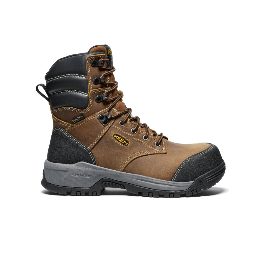 Women's CSA Evanston 8" Waterproof Boot (Carbon Toe) - Side Image