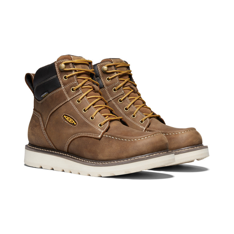 Men's Cincinnati 6" Waterproof Boot (Soft Toe) - Pair Angle Image