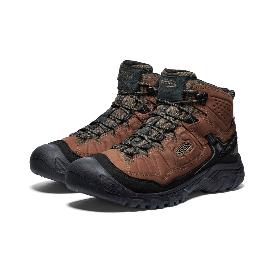 Men's Targhee IV Waterproof Hiking Boot - Pair Angle Image