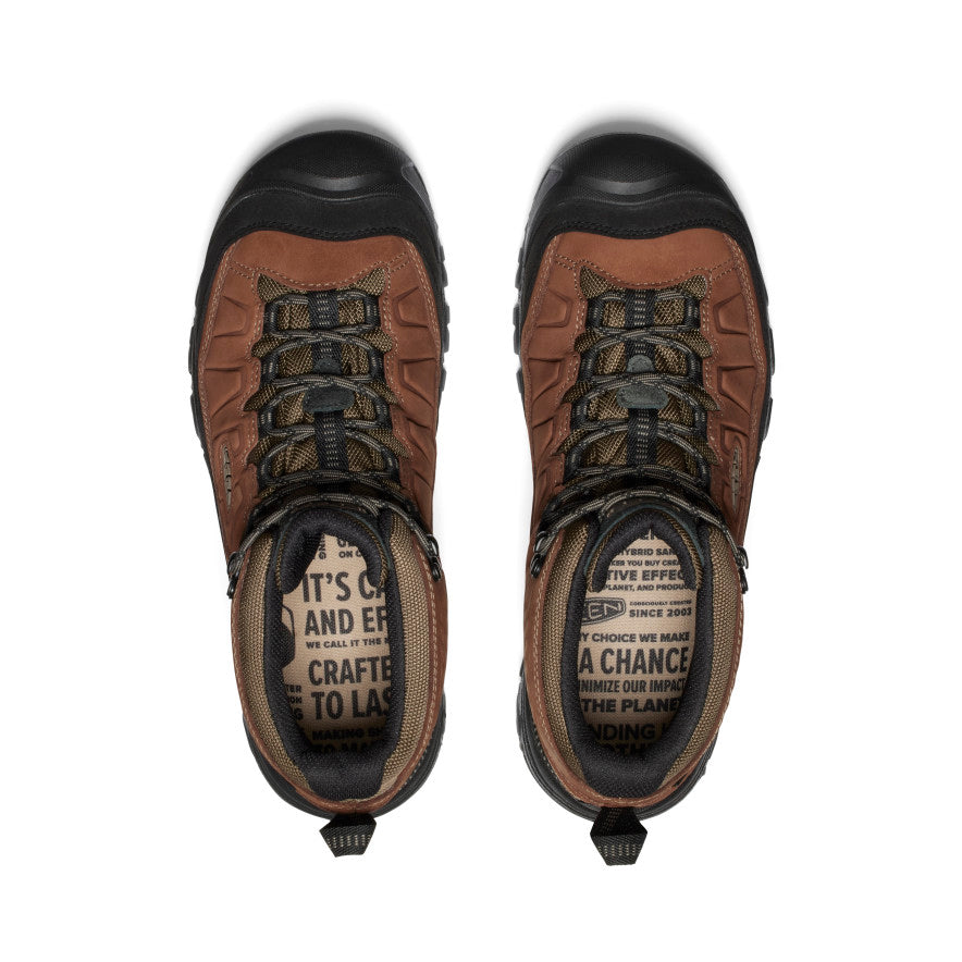 Men's Targhee IV Wide Waterproof Hiking Boot - Pair Angle Image