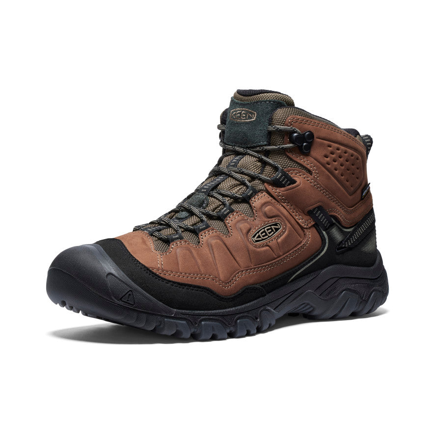 Men's Targhee IV Waterproof Hiking Boot - Angle Image