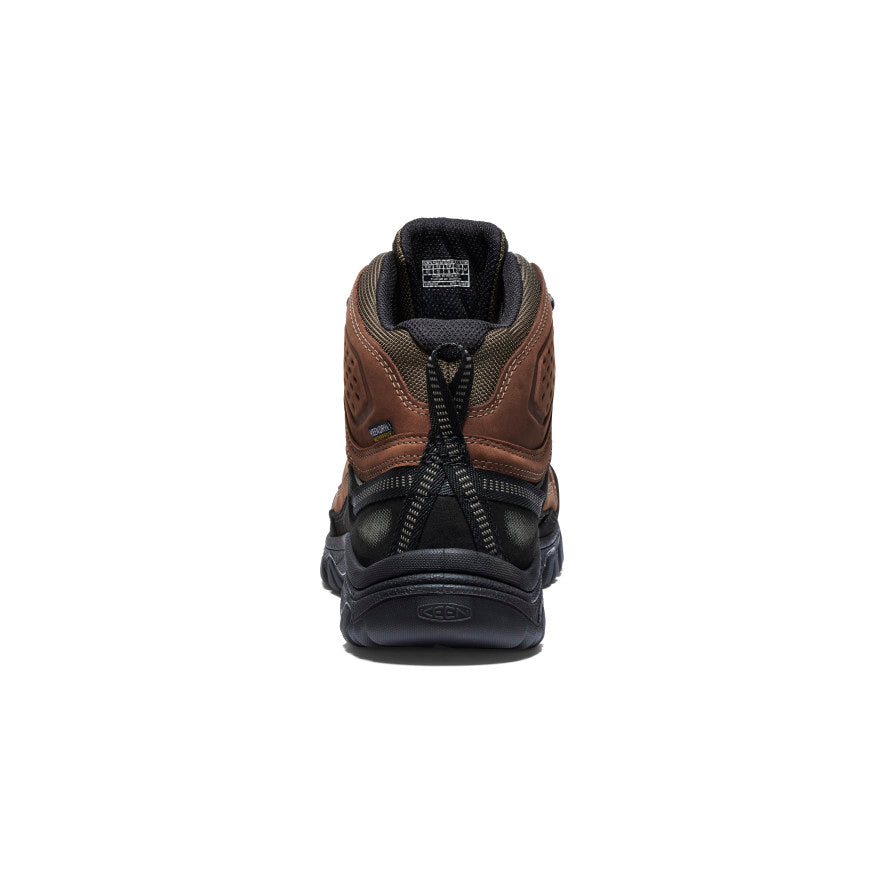 Men's Targhee IV Waterproof Hiking Boot - Back Image