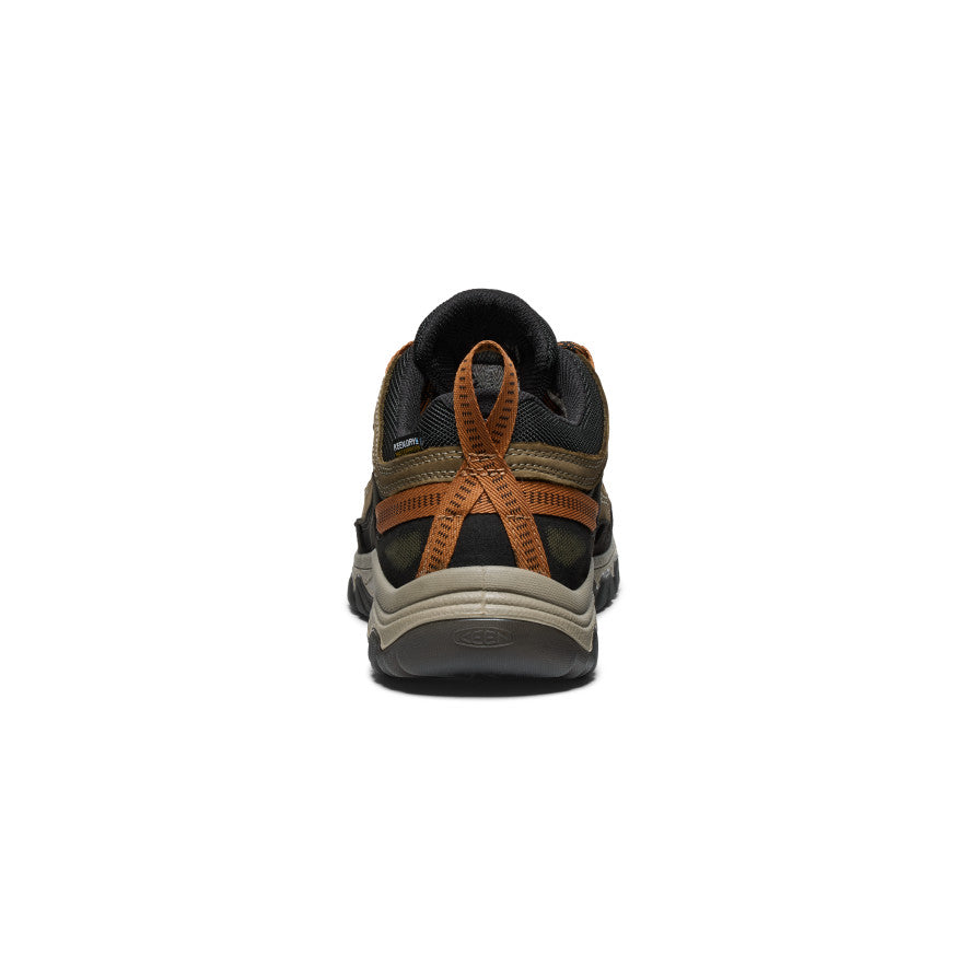 Men's Targhee IV Wide Waterproof Hiking Shoe - Back Image