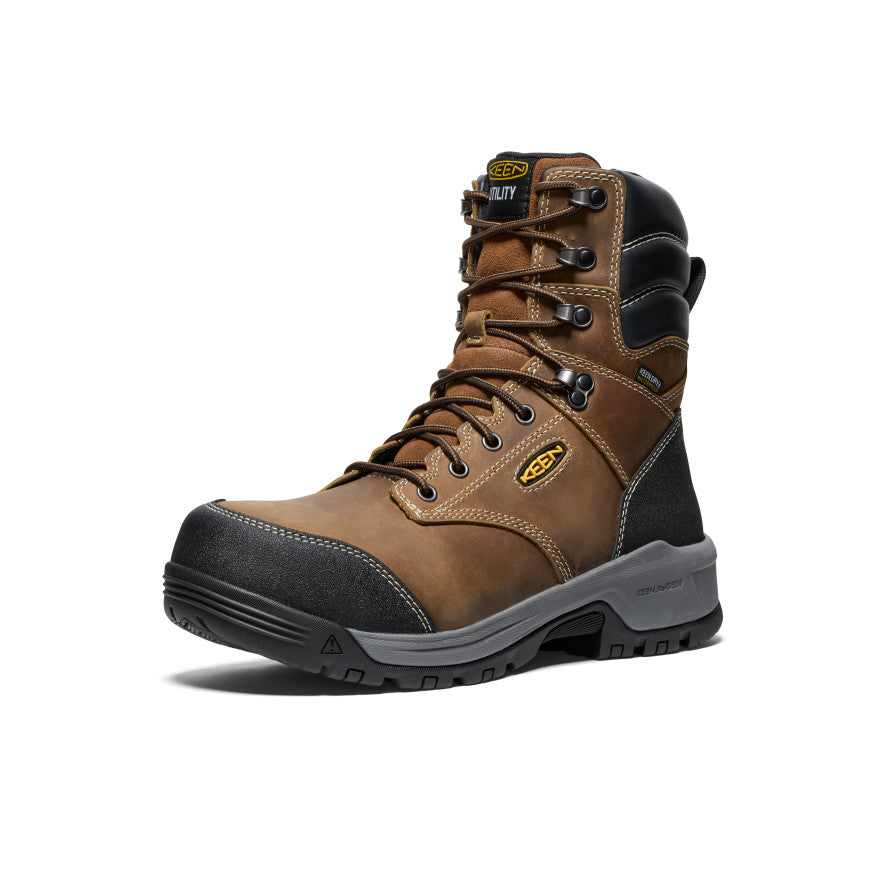 Men's CSA Evanston 8" Waterproof Boot (Carbon Toe) - Angle Image
