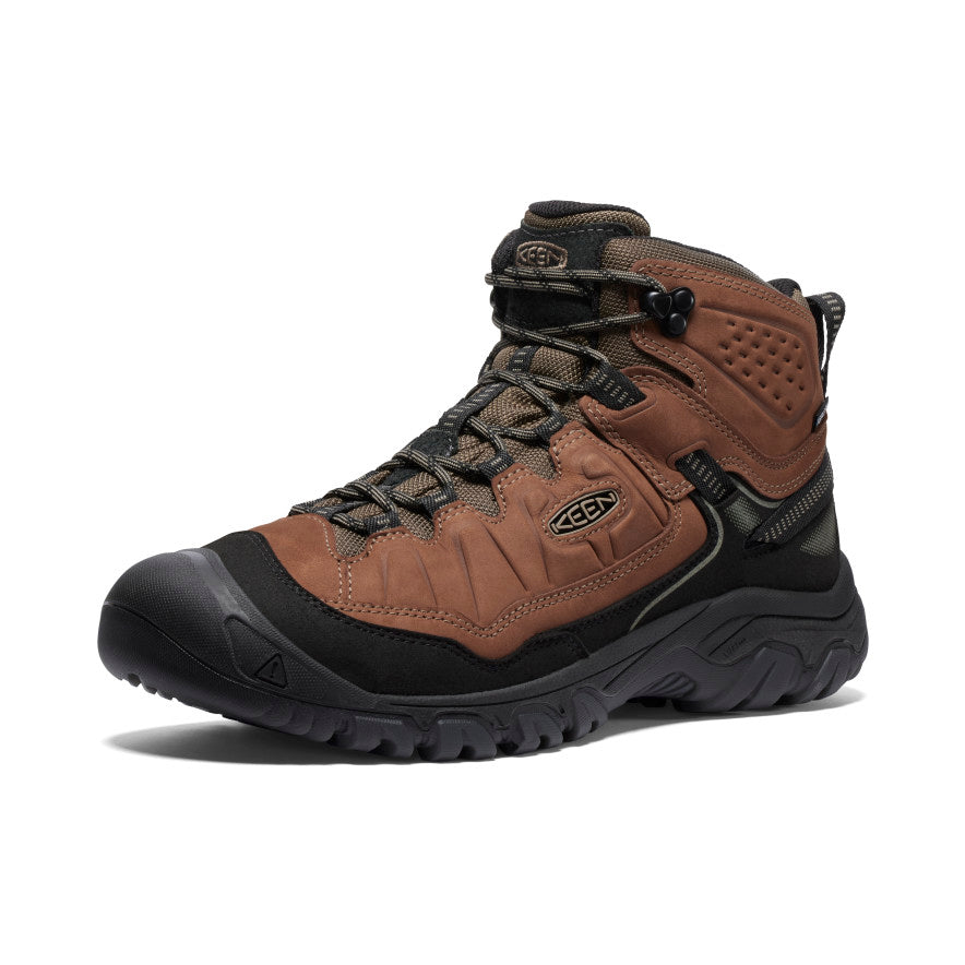 Men's Targhee IV Waterproof Hiking Boot - Angle Image