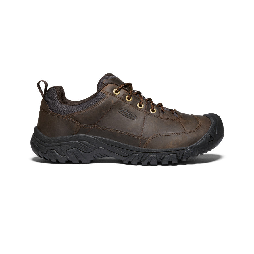 Men's Wide Brown Leather Oxfords - Targhee III | KEEN Footwear Canada