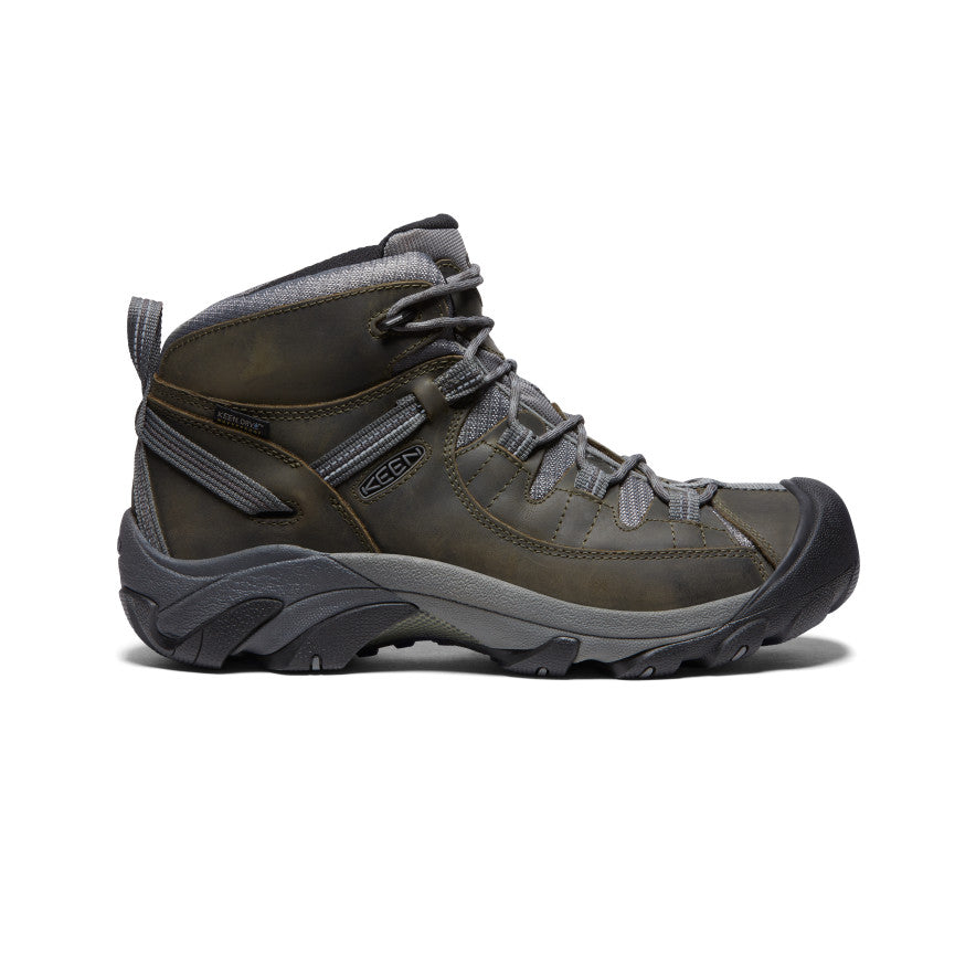 Men's Targhee II Mid Waterproof Hiking Boots - Side Image