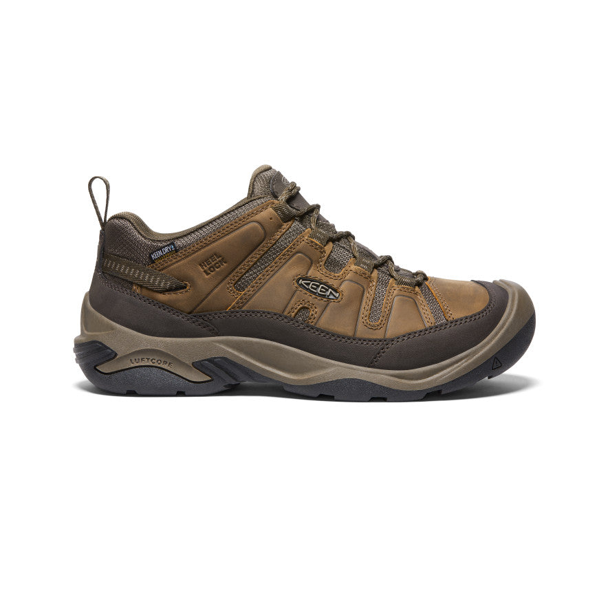 Men's Circadia Waterproof Shoe Wide | Shitake/Brindle