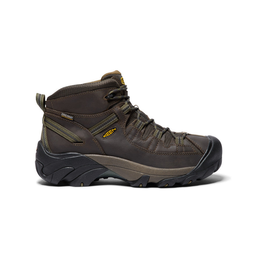 Men's Targhee II Mid Waterproof Hiking Boots - Side Image