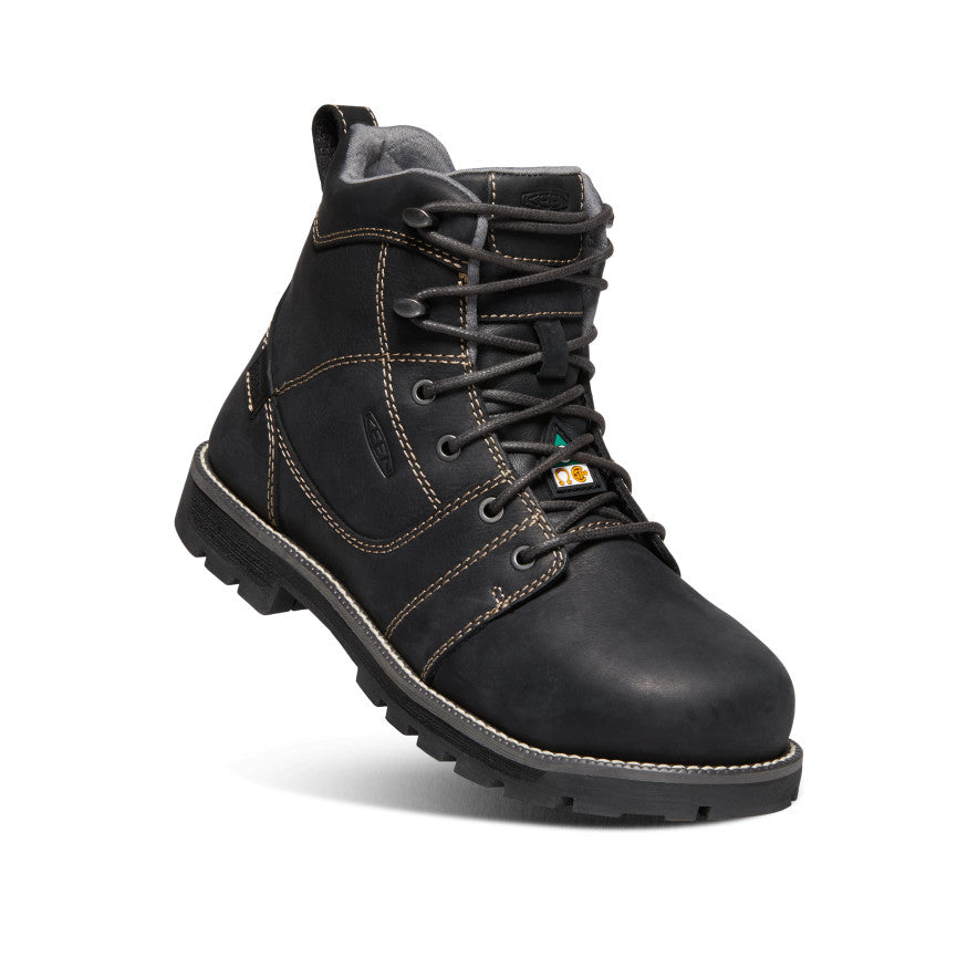 Women's CSA Seattle 6" Waterproof Boot (Aluminum Toe) - Angle Image