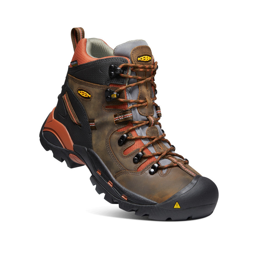 Men's Pittsburgh 6" Waterproof Boot (Soft Toe) - Angle Image