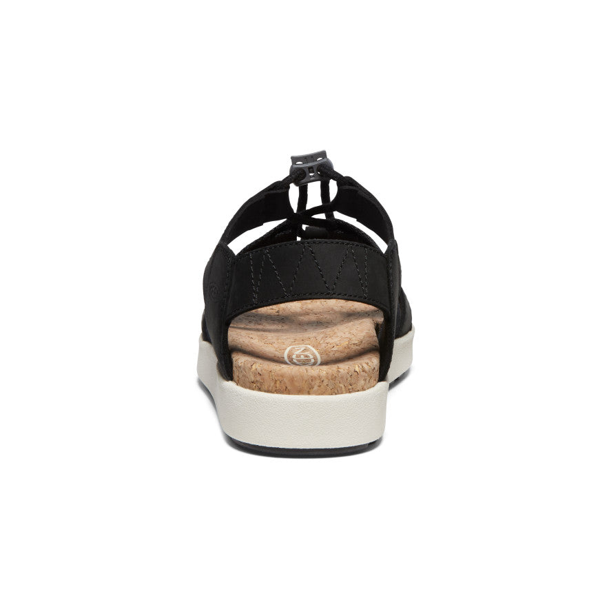 Women's Elle Mixed Strap Sandal - Back Image